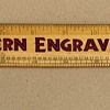 Late 40s to Early 60s Southwestern Engraving Company, World Building, Tulsa, 18-Inch Ruler