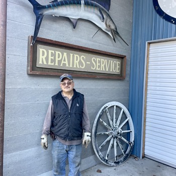 Porcelain Service Sign - Signs