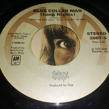 Styx....On 45 RPM Vinyl - Records