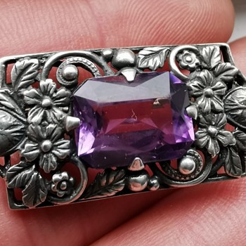 Silver Art And Craft Brooch - Arts and Crafts