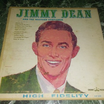 Mr. Jimmy Ray Dean And The Western Gentlemen...On 33 1/3 RPM Vinyl - Records
