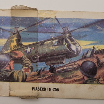1959 Sicle Airplanes Trading Card - Cards