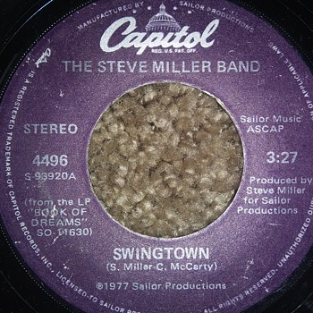 The Steve Miller Band...On 45 RPM Vinyl - Records