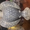 Martin Bros. Pottery stoneware headless bird?