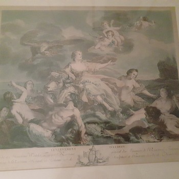 Antique Engraving Louis Simon Lempereur 1750 - Fine Art