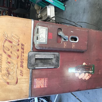 My 1956 Vendo 39 Coke machine - Coca-Cola