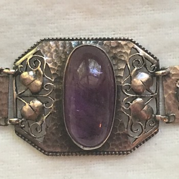 Jugendstil Theodor Fahrner Amethyst Bracelet - Fine Jewelry