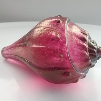 Robert Held Glass seashell  - Art Glass