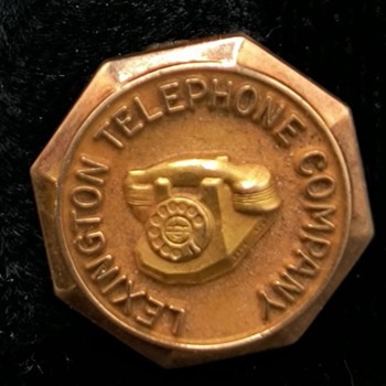 Lexington Telephone Company Pin - Advertising