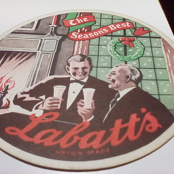 Labatt's Beer Coaster - Breweriana