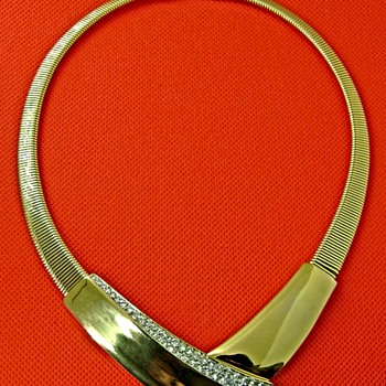 Trifari Bib Necklace - Costume Jewelry