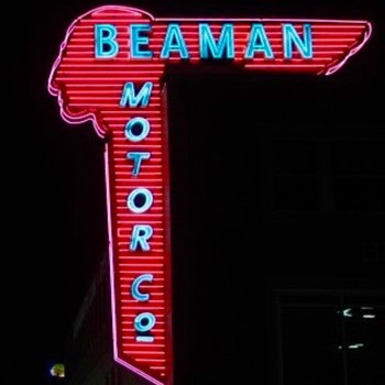 1940s Neon Indian sign in Nashville TN. - Signs