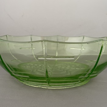Vintage Green fruit Bowl - Kitchen