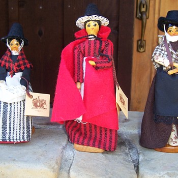 Three Cillacraft Welsh Dolls - Dolls