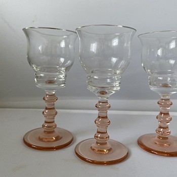 Small vintage/antique Glasses  - Glassware