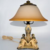 Small Putti Lamp