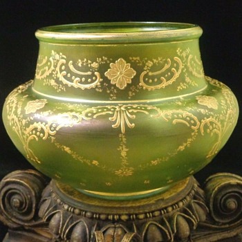Loetz DEK I/439 Art Nouveau Glass Bowl - Art Glass