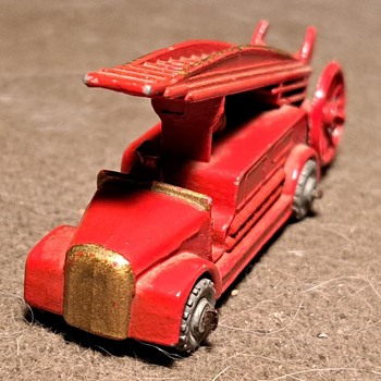 Mystic Miracle Mile Matchbox Monday No.9 Dennis Fire Engine 1955 - 1957 - Firefighting