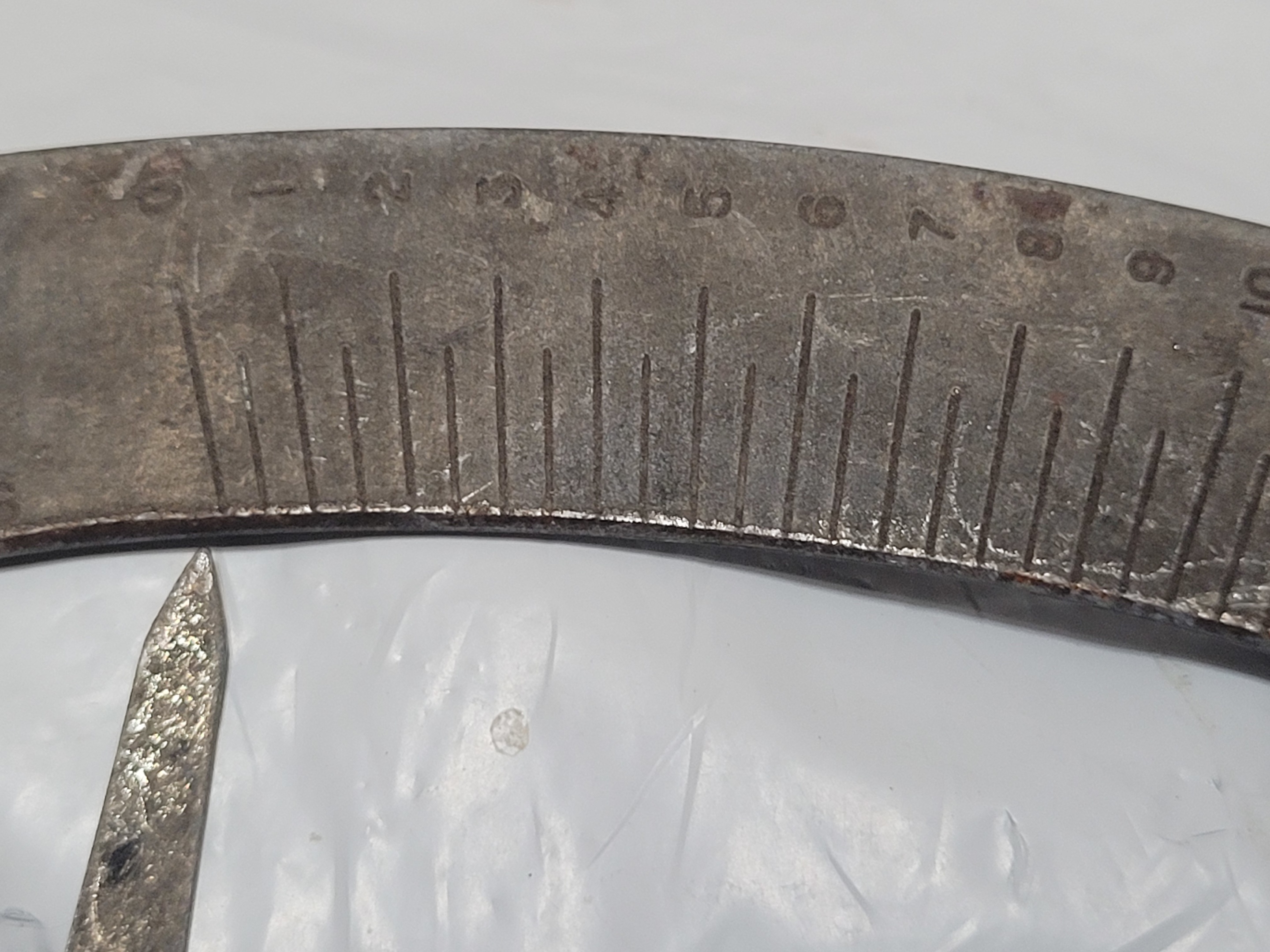 Vintage hand held metal measuring tool ??? Collectors Weekly