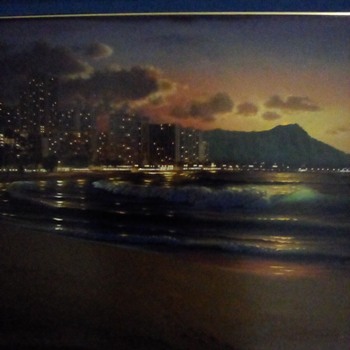 Painting Waikiki Sunrise - Fine Art