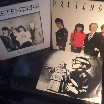  First three pretenders 1980 ,81,84  Plus an extended play from 1981 