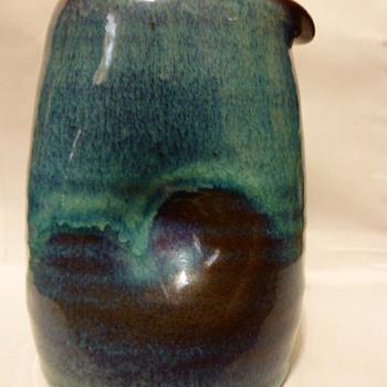 Ken McDonald redware pottery creamer - Pottery