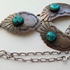 Silver Native American necklace, Paula Armstrong
