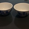 Vintage Chinese bowls 