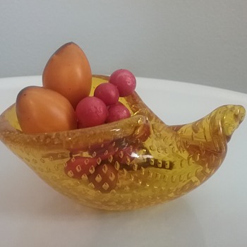 Murano Glass cornucopia  - Art Glass