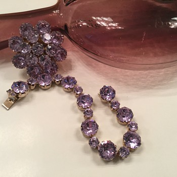 KRAMER BROOCH & BRACELET...alexandria! - Costume Jewelry