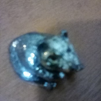 Sterling silver bear - Fine Jewelry