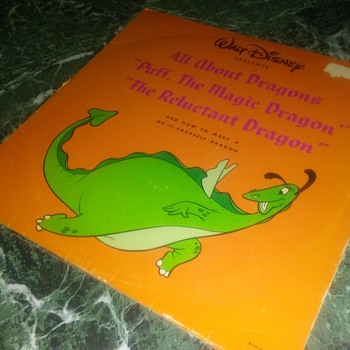 Soundtrack Week..#7..Disney's..' All About Dragon's..On 33 1/3 RPM Vinyl - Records