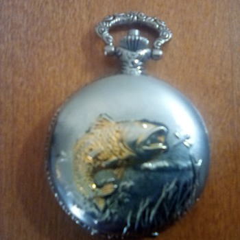 Field Ranger pocket watch no 2 - Fishing