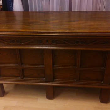 Thrift Shop Find Oak Blanket Chest - Furniture