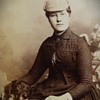 Woman Wearing Deerstalker Hat with Dog CDV by Morgan Aberdeen Scotland