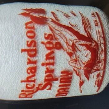 RICHARDSON SPRINGS DAIRY...CHICO CALIFORNIA QUART MILK BOTTLE - Bottles