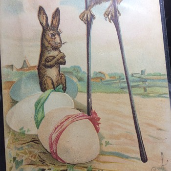 Easter 1908 ,,I’m here wish you were Hear 