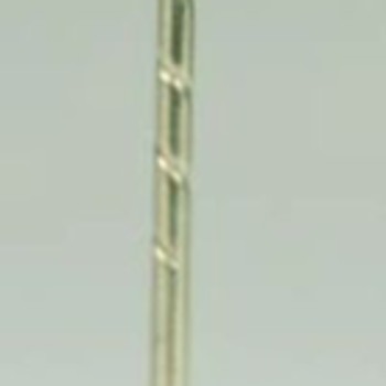 Pietra Dura Flower Stick Pin 9K - Fine Jewelry