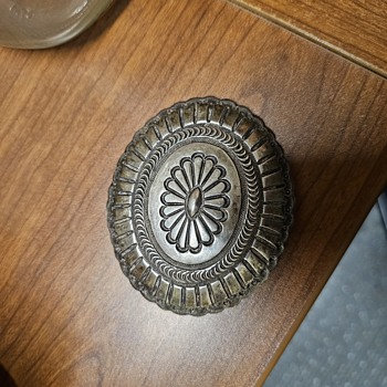 Sterling Silver Belt Buckle  - Accessories