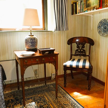 My new old salon chair in its new place ... - Furniture