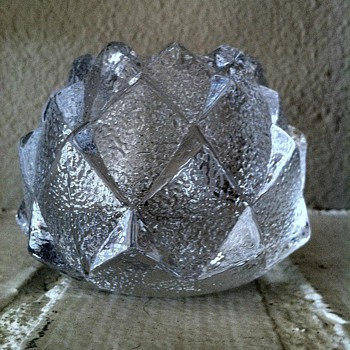 Orrefors Artichoke Candle Votive - Lamps