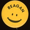Ronald Reagan Smiley Pin