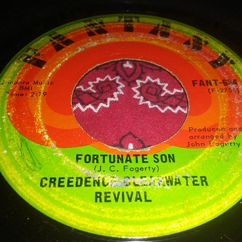 "It Doesn't Have To Be Veterans Day"...Creedence Clearwater Revival...On 45 RPM Vinyl - Records