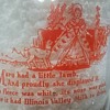 ILLINOIS VALLEY ICE CREAM COMPANY..STREATOR & OTTAWA ILLINOIS RHYME MILK BOTTLE