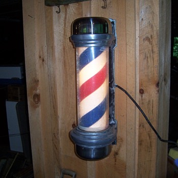 MARVY 55 BARBER POLE - Advertising
