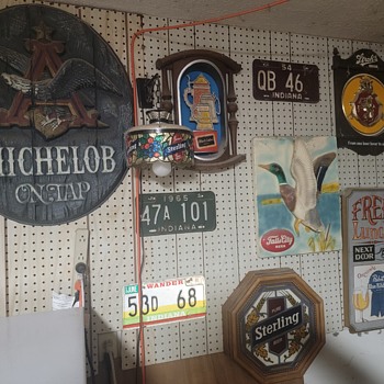 SURVIVORS FROM BEER SIGN COLLECTING.... - Breweriana