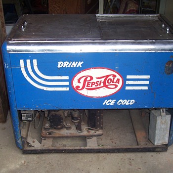 1950`s PEPSI QUIKOLD COOLER - Advertising