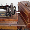 Harris No. 9 hand-crank sewing maching