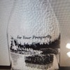 NELSON'S CLOVERLAND DAIRY...MANISTIQUE MICHIGAN QUART MILK BOTTLE