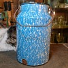 Antique Granitware Milk Pail